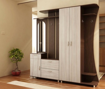 Мебель с кромкой пвх 1*35 мм BR600 - пример использования. Цвет выбеленное дерево.