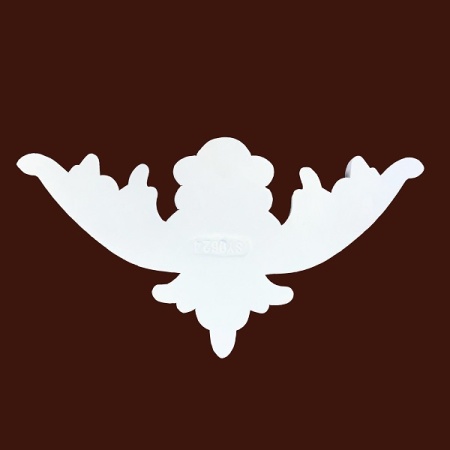 Мебельный угловой декор SY 0624 вид сзади