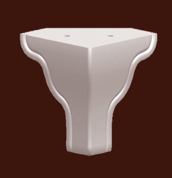 Опора мебельная SY 1320 из ABS-пластика.