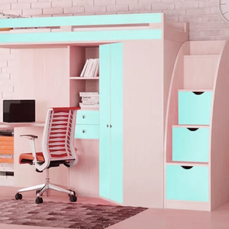 Мебель с кромкой пвх и лдсп прибрежный голубой Kronoshpan