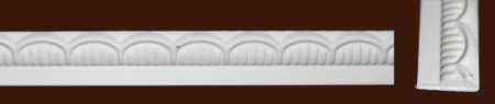 Декоративный молдинг SY 147 из гибкого ПВХ для дверей, а также фасадов и мебели различного назначения.