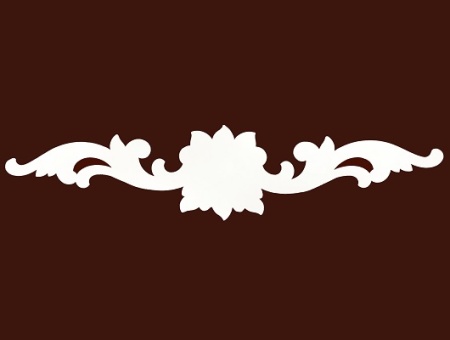 Мебельный декор SY 11124-1 вид сзади.