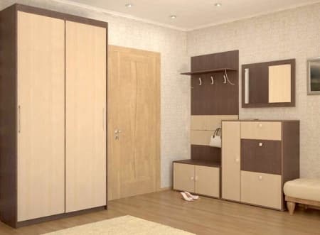 Мебель с кромкой пвх 1,8*42 мм BR602 - пример использования. Цвет венге светлый.