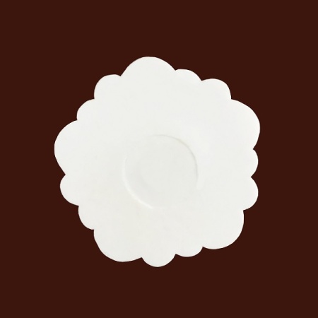 Декоративная розетка из ПВХ SY 0882 вид сзади.