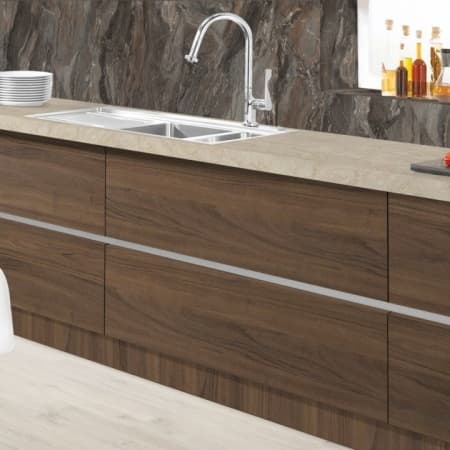 Мебель с кромкой пвх 1,8*19 мм BR215 - пример использования. Цвет дуб шато.