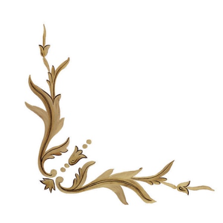 Переводная наклейка JL 386.2B для декорирования мебели.