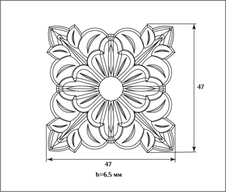 Мебельная розетка SY 15150 схематичное изображение с указанием размеров.