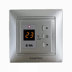 Терморегулятор EASTEC E-34 3,5кВт Серебрянный