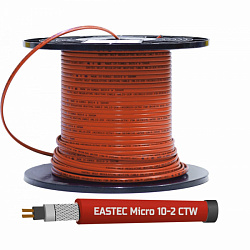 Cаморегулирующийся кабель внутрь трубы EASTEC Micro 10-CTW SRL 10-2CR М=10Вт