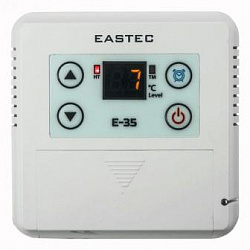 Терморегулятор EASTEC E-35 3кВт накладной Белый