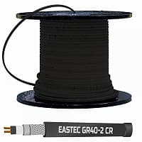 Cаморегулирующийся кабель для обогрева кровли EASTEC GR 40-2 CR М=40Вт с экраном и УФ защитой
