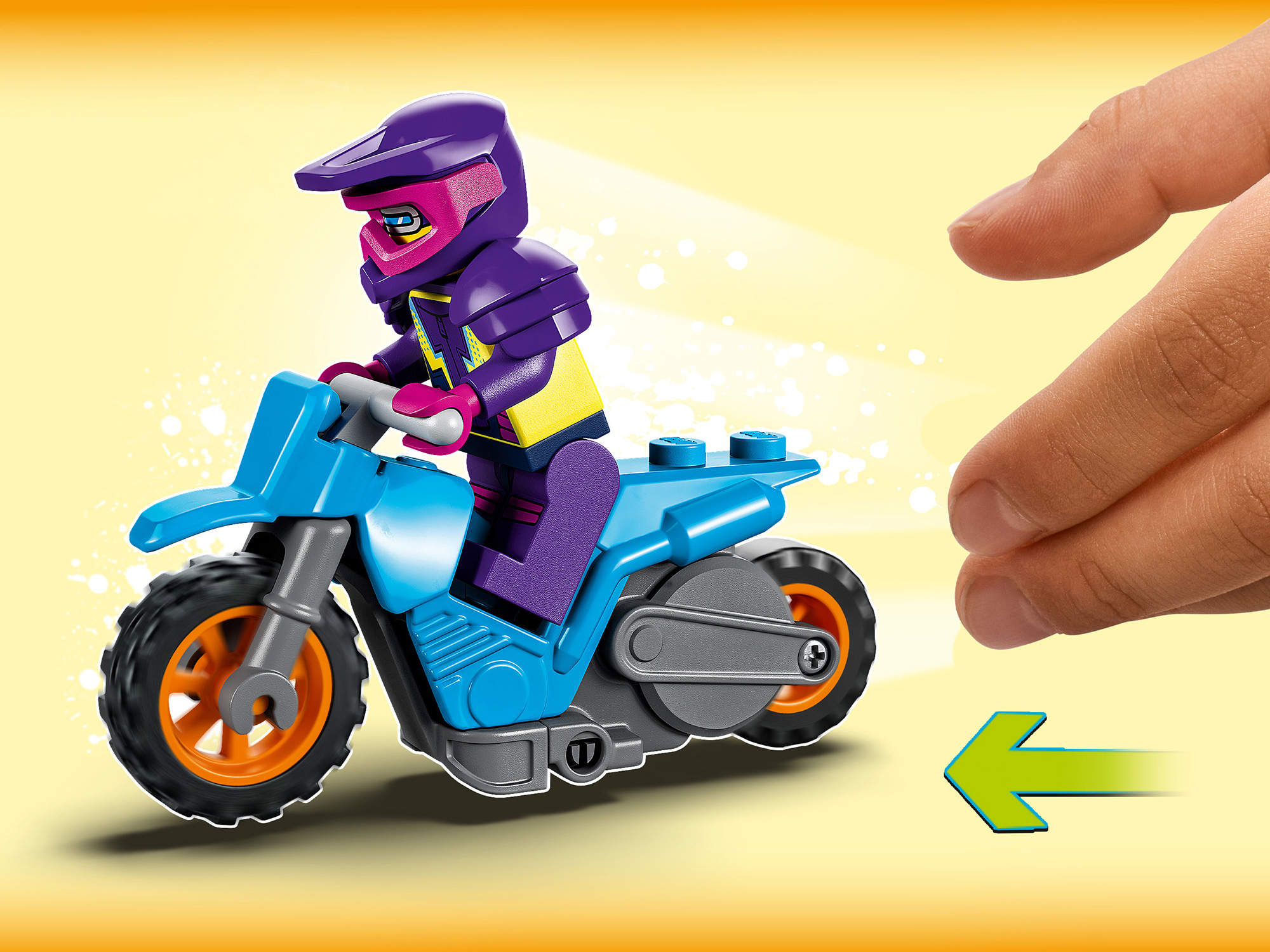 Конструктор LEGO City, Трюковое испытание «Клинок» (60340)