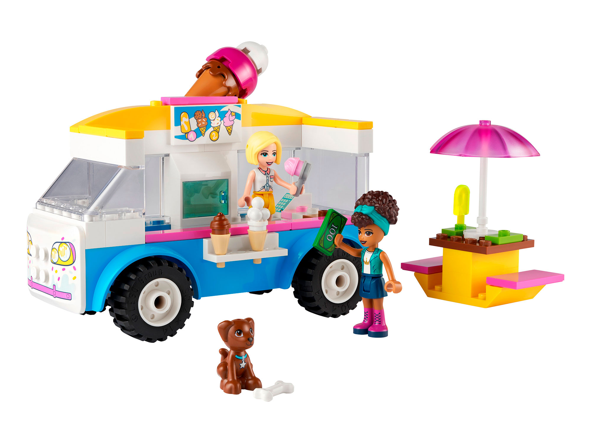 Конструктор LEGO Friends, Фургон с мороженым (41715)