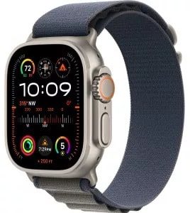Купить Apple Watch Ultra 2 49mm Titanium Case  (Alpine Loop Blue) Б/У в Москве