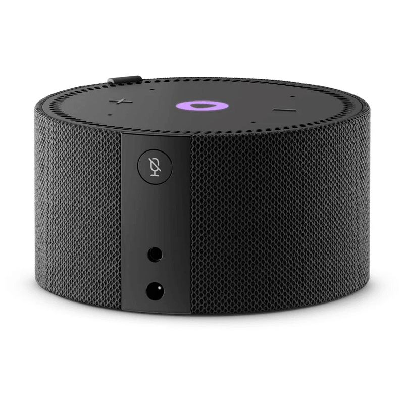 Умная колонка Яндекс Станция Мини (С часами), Черный оникс