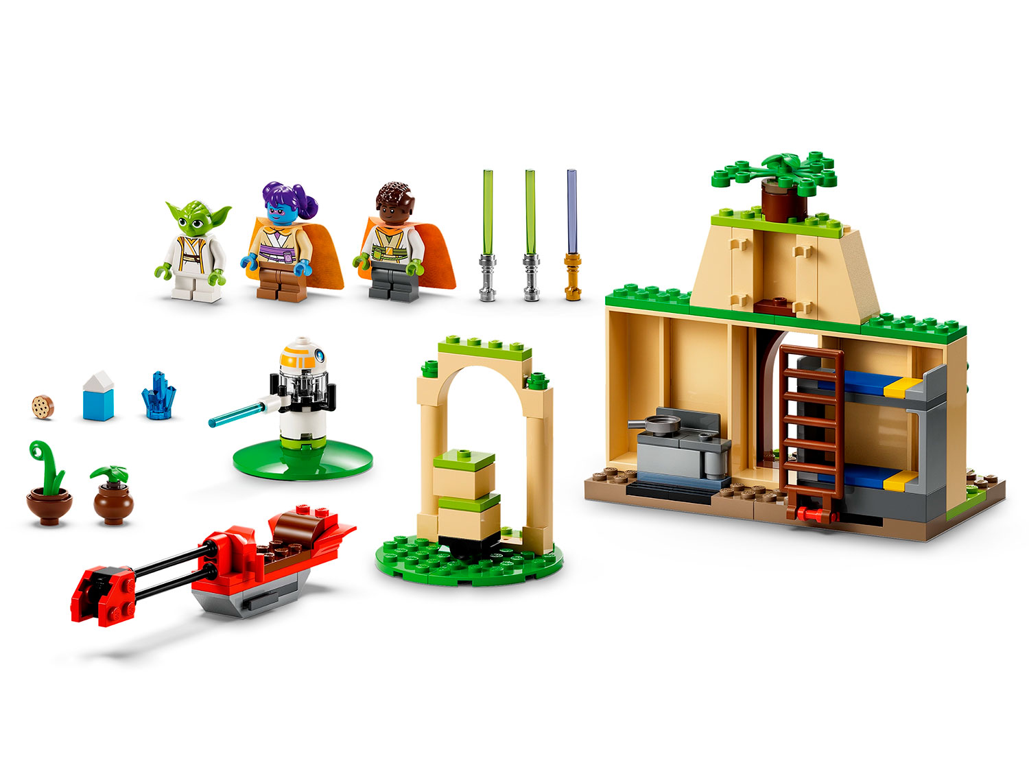 Конструктор LEGO Star Wars, Храм джедаев Тену (75358)