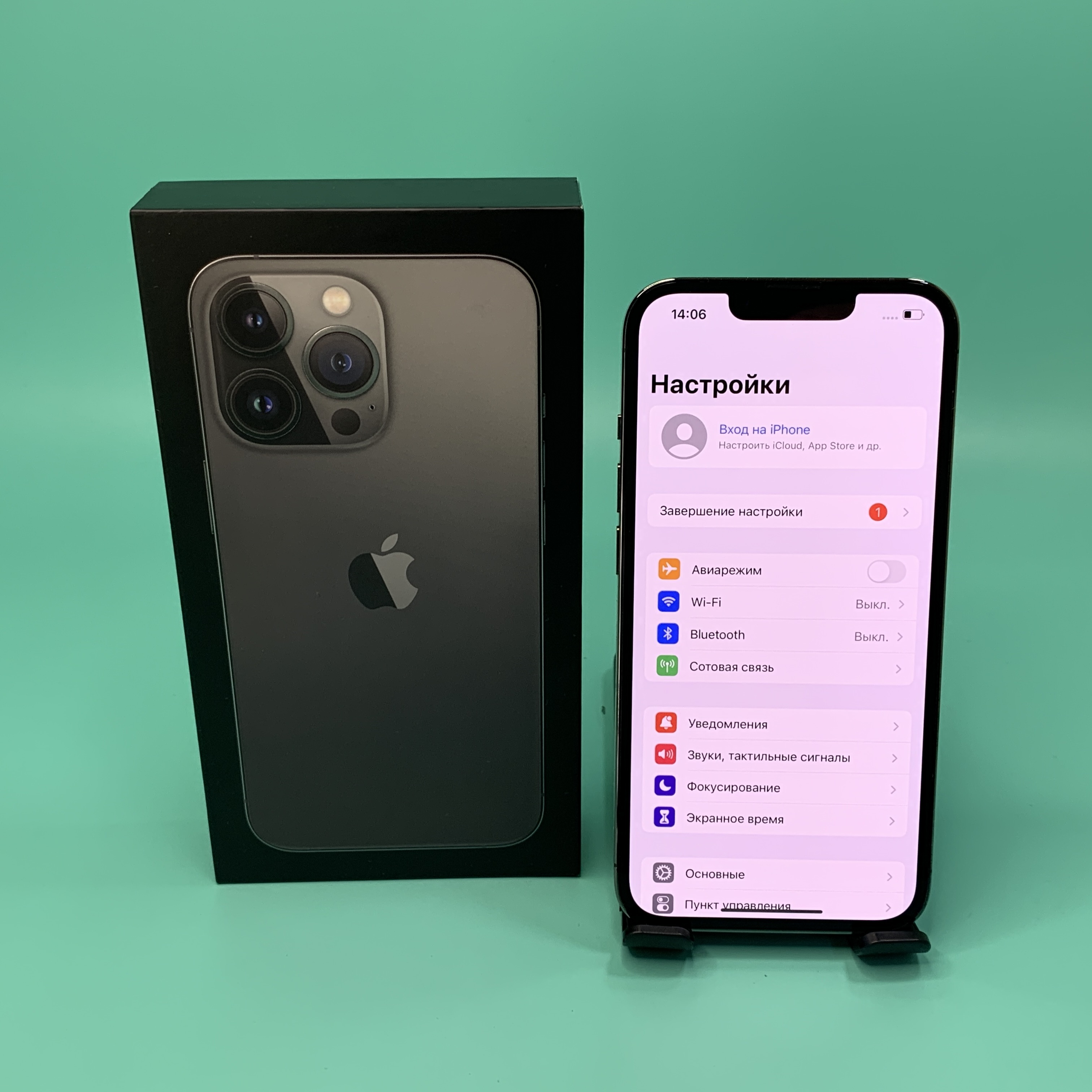 Купить iPhone 13 Pro 128gb Graphite (Б\У) в Симферополе