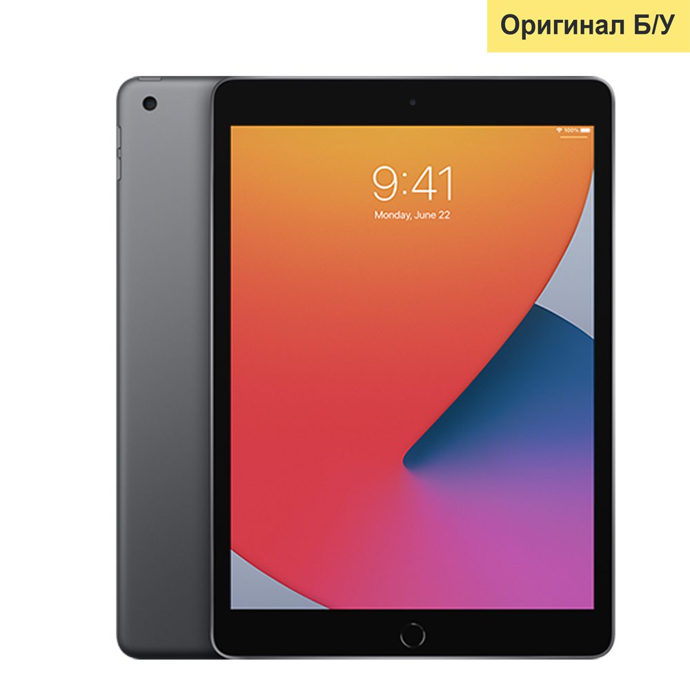 Купить iPad 8, 32 ГБ, Wifi+LTE, Space Gray (Б/У) в Москве