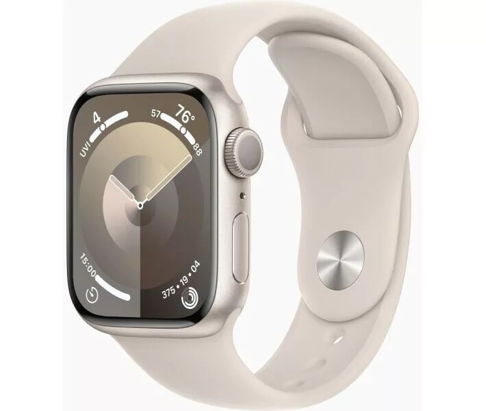 Купить Apple Watch 9 41mm Aluminium Case Starlight Б/У в Москве