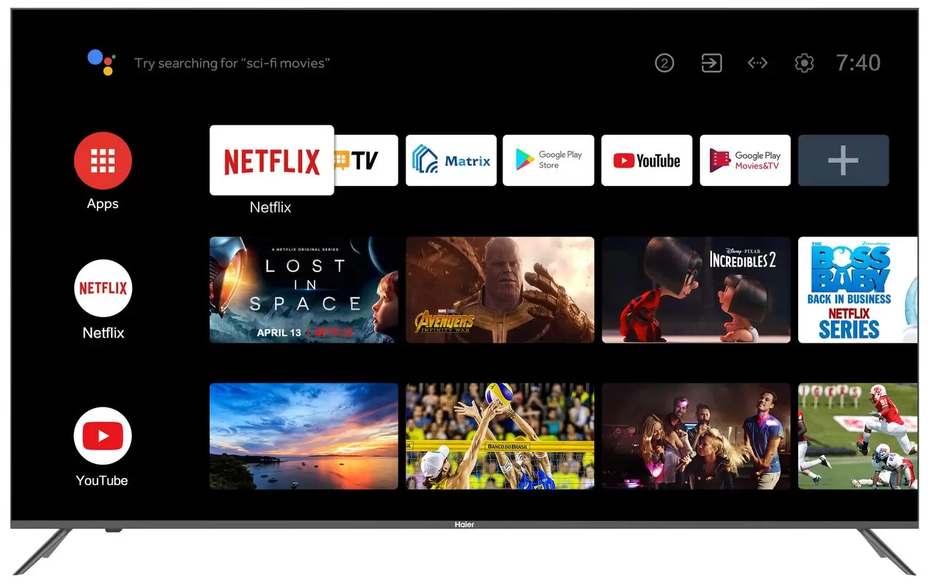 Купить Телевизор Haier 75 Smart TV S1 в Симферополе