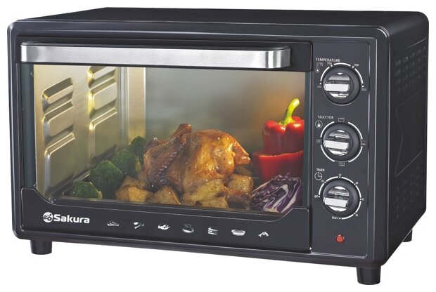 Купить Мини-духовка Sakura SA-7001BP в Москве