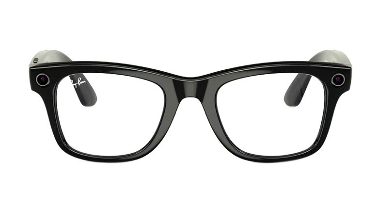 Смарт-очки Ray-Ban Meta Shiny Black Clear (RW4006)