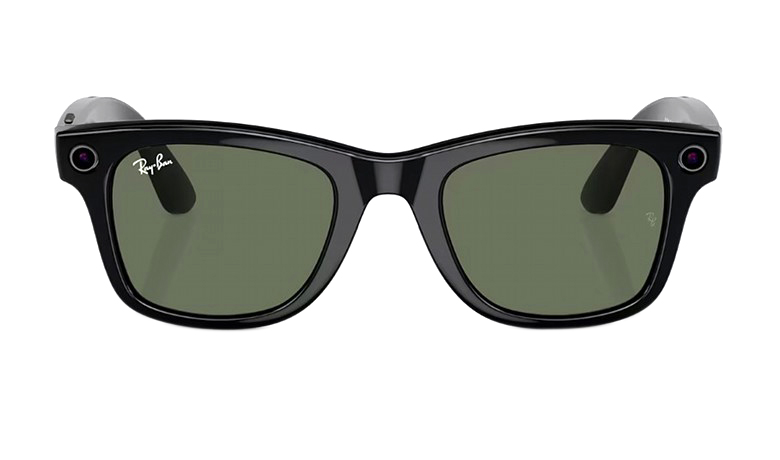 Смарт-очки Ray-Ban Meta Matte Black G15 Green (RW4006)