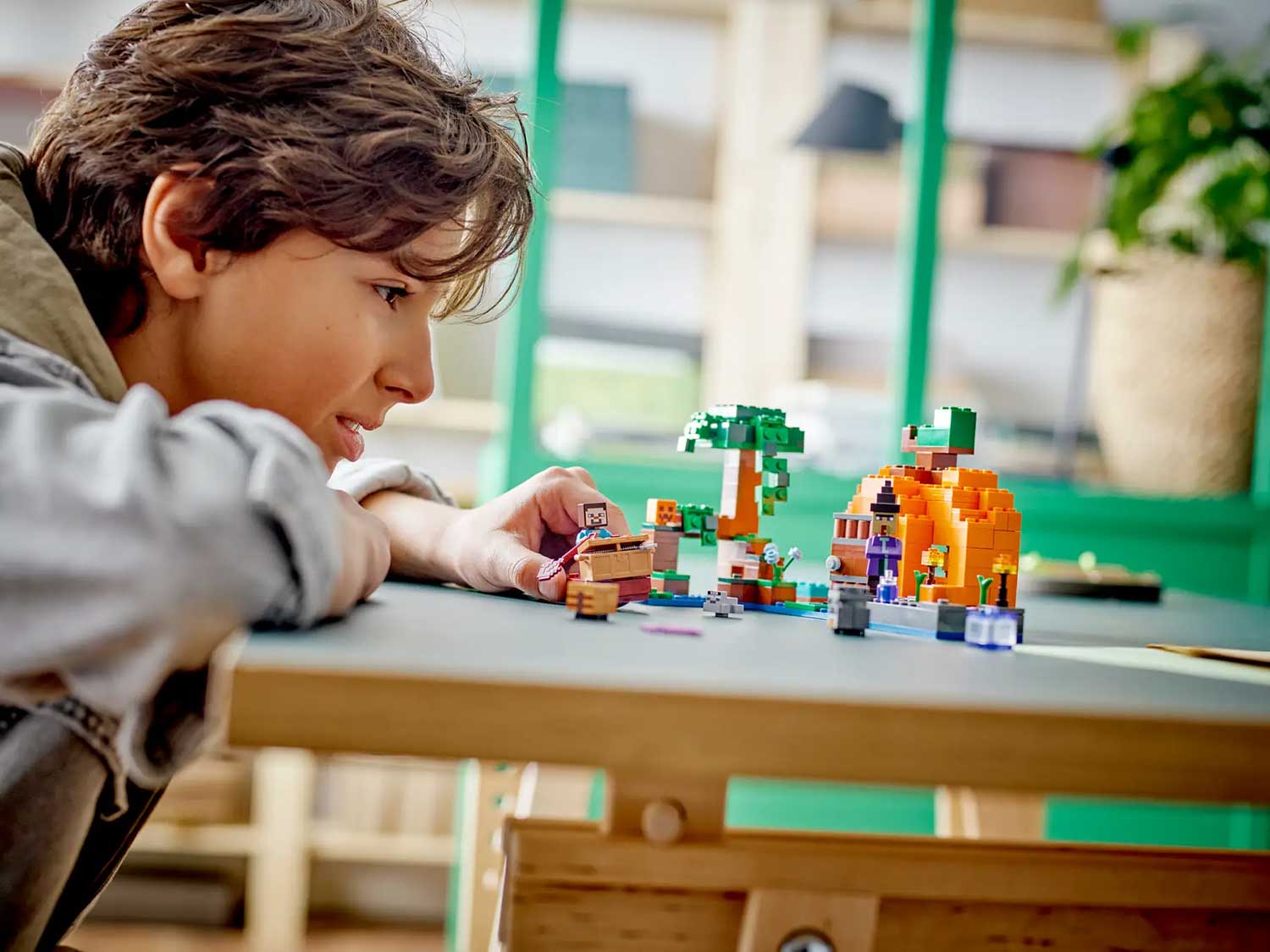 Конструктор LEGO Minecraft, Тыквенная ферма (21248)