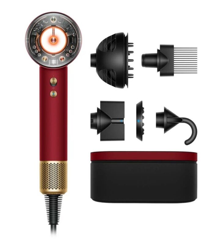Фен Dyson Supersonic Nural HD16 (Red velvet/Gold)