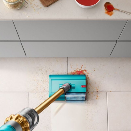 Беспроводной пылесос Dyson V15s Detect Submarine Absolute Gold