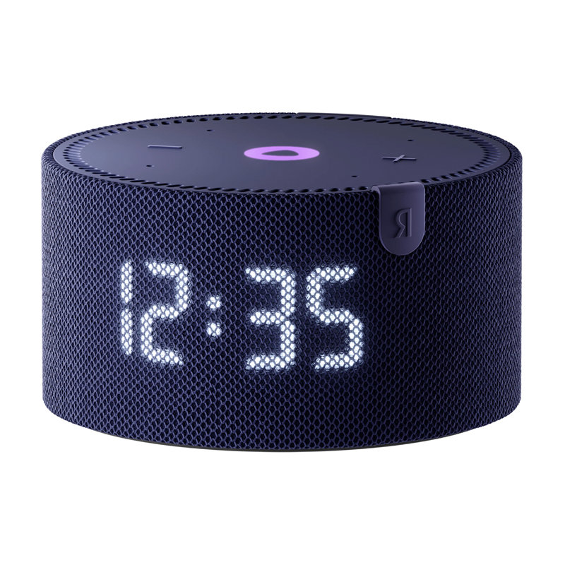 Умная колонка Яндекс Станция Мини (С часами), Синий сапфир