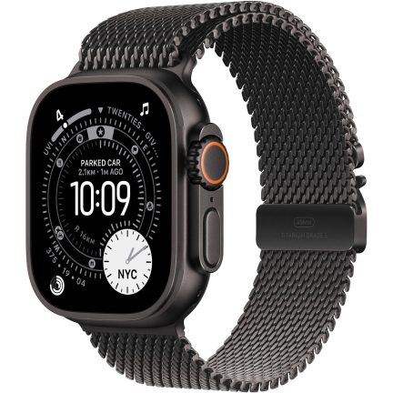 Купить Apple Watch Ultra 3 (2025) 49mm Black Titanium Case / Black Titanium Milanese Loop в Севастополю