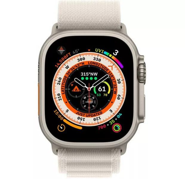 Купить Apple Watch Ultra 49mm Titanium Case  (Alpine Loop Starlight) Б/У в Москве
