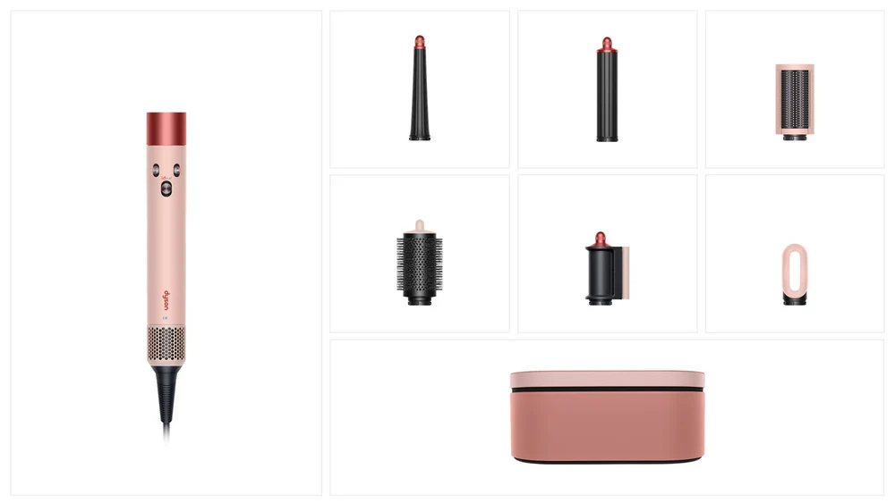 Стайлер Dyson Airwrap i.d. Long HS08 Straight+Wavy (Kanzan Pink)