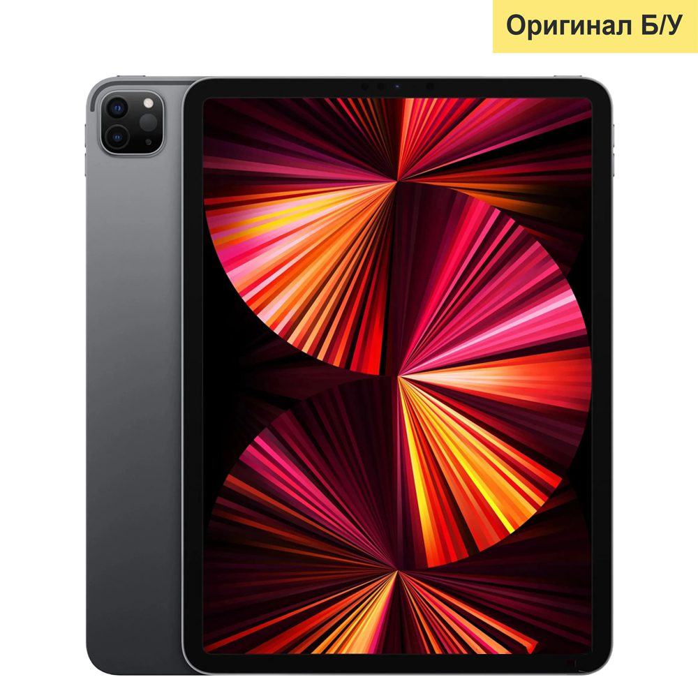 Купить iPad Pro 12.9 M1, 128 ГБ, Wifi, Space Gray (Б/У) в Москве
