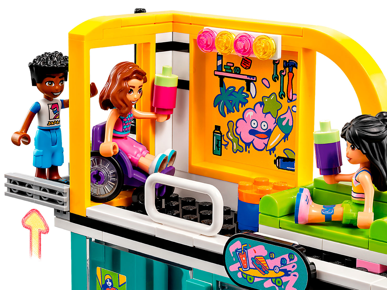 Конструктор LEGO Friends, Скейтпарк (41751)