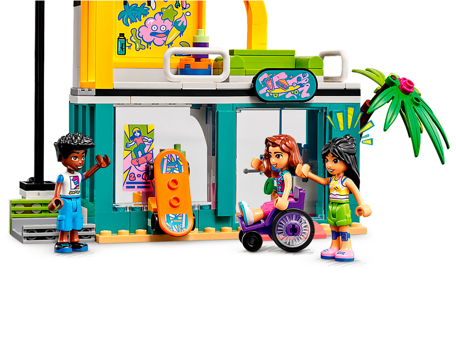 Конструктор LEGO Friends, Скейтпарк (41751)
