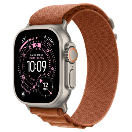 Купить Apple Watch Ultra 3 (2025) 49mm Titanium Case / Terra Cotta Alpine Loop в Севастополю