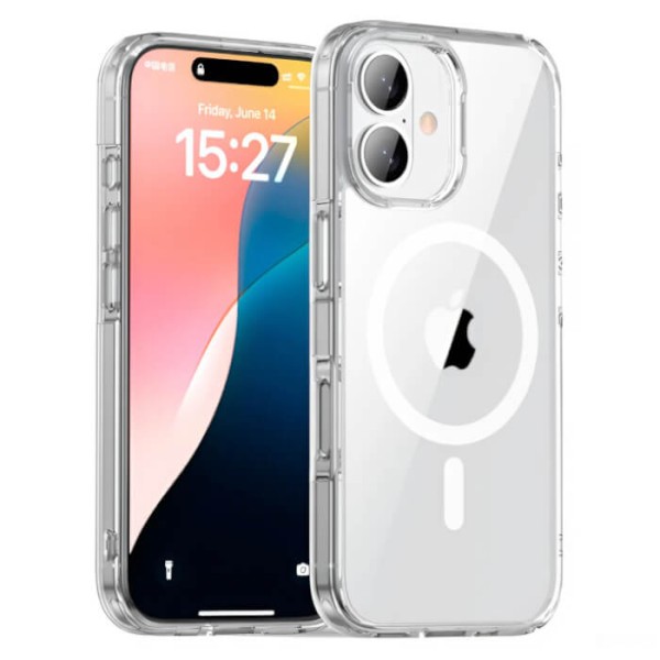 Прозрачный чехол Gurdini Alba Series Protective для iPhone 16