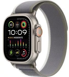Купить Apple Watch Ultra 2 49mm Titanium Case  (Trial Loop Green\Gray) Б/У в Москве