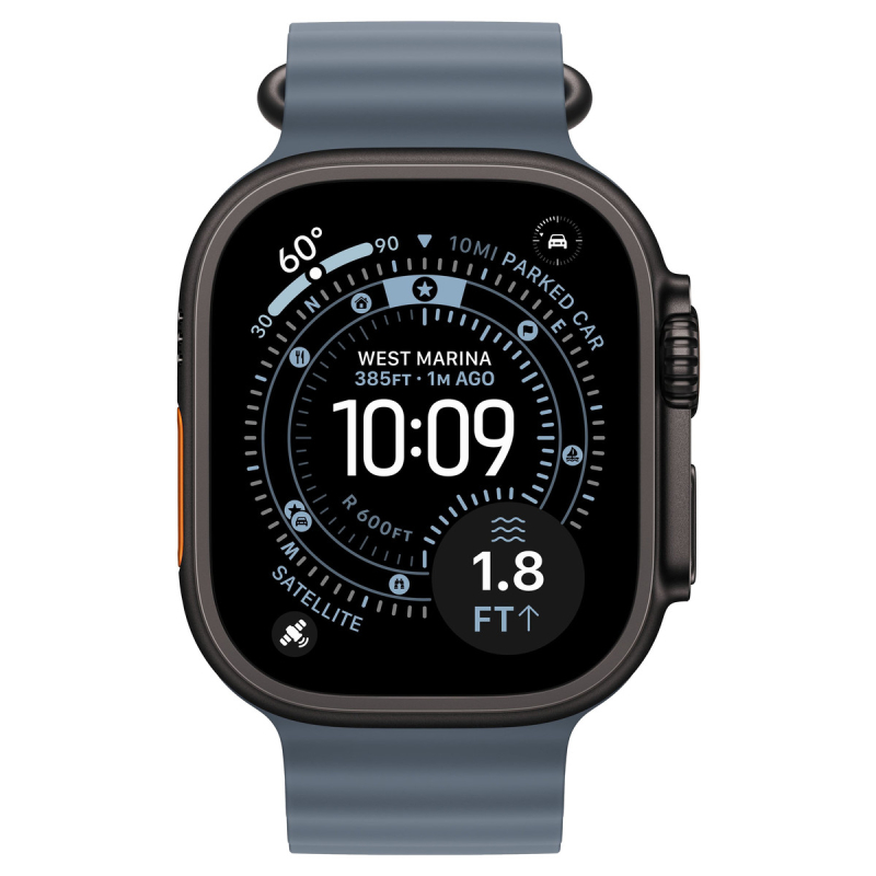 Купить Apple Watch Ultra 3 (2025) 49mm Black Titanium Case / Blue Ocean Band в Севастополю