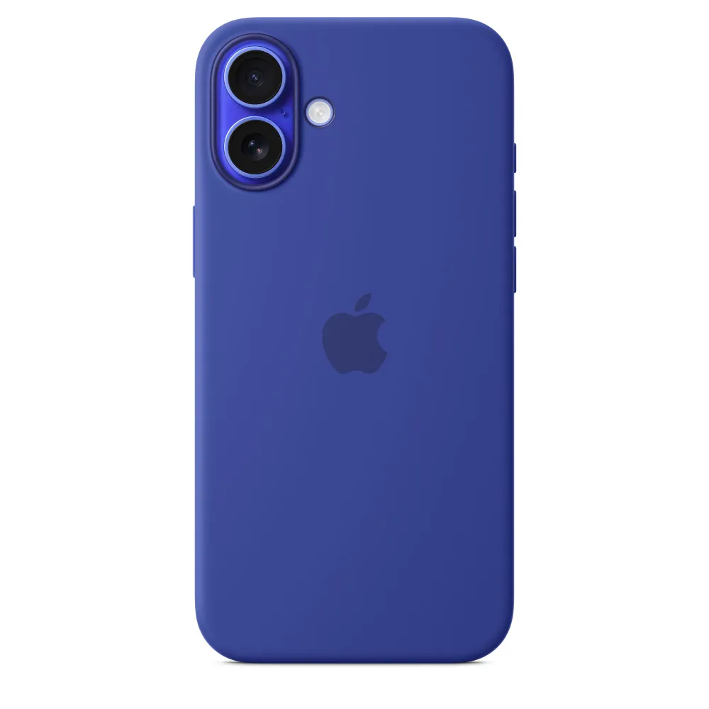 Чехол Silicone Case (Button/MagSafe) для iPhone 16,Ultramarine