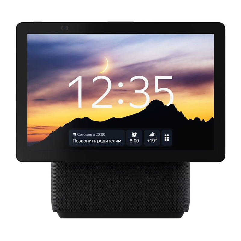 Умная колонка Яндекс Станция Дуо Макс, Черная