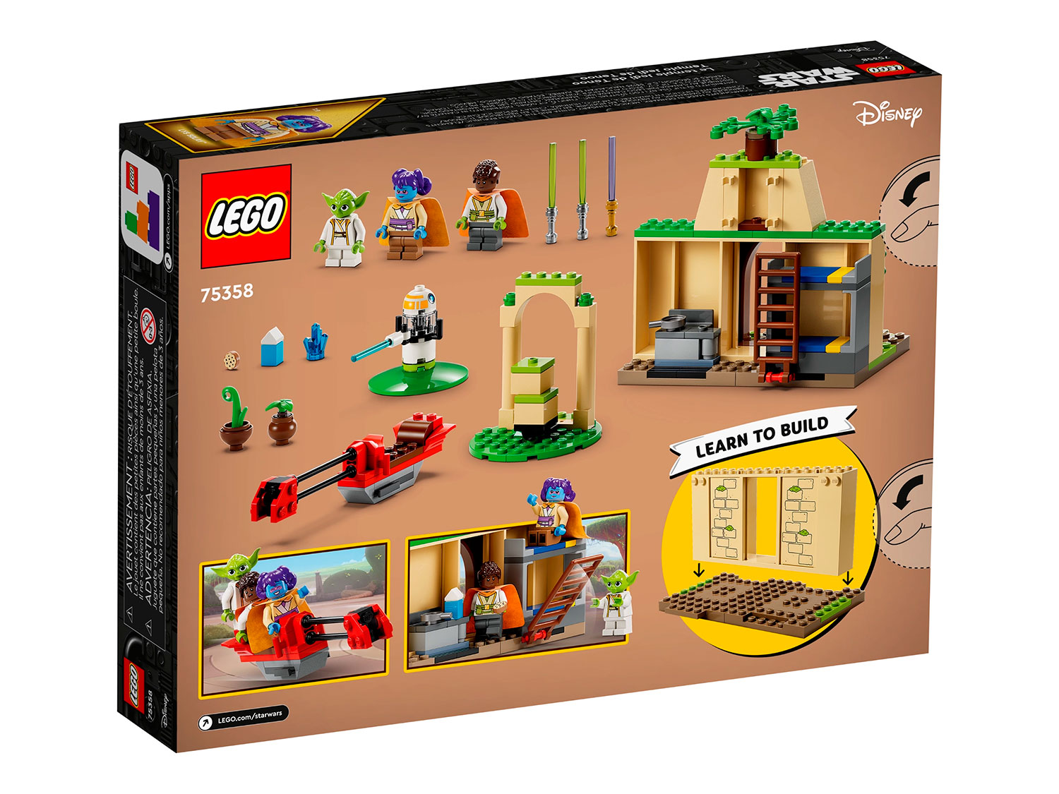 Конструктор LEGO Star Wars, Храм джедаев Тену (75358)