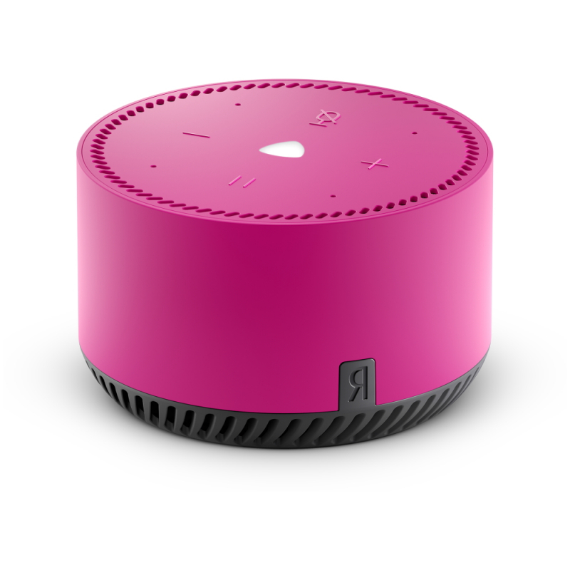 Умная колонка Яндекс  Станция Лайт, Фламинго