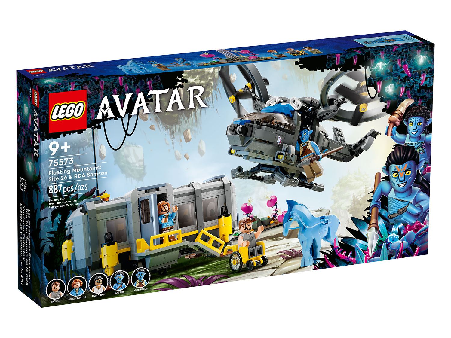 Конструктор LEGO Avatar Парящие горы: Зона 26 и RDA Samson (75573)