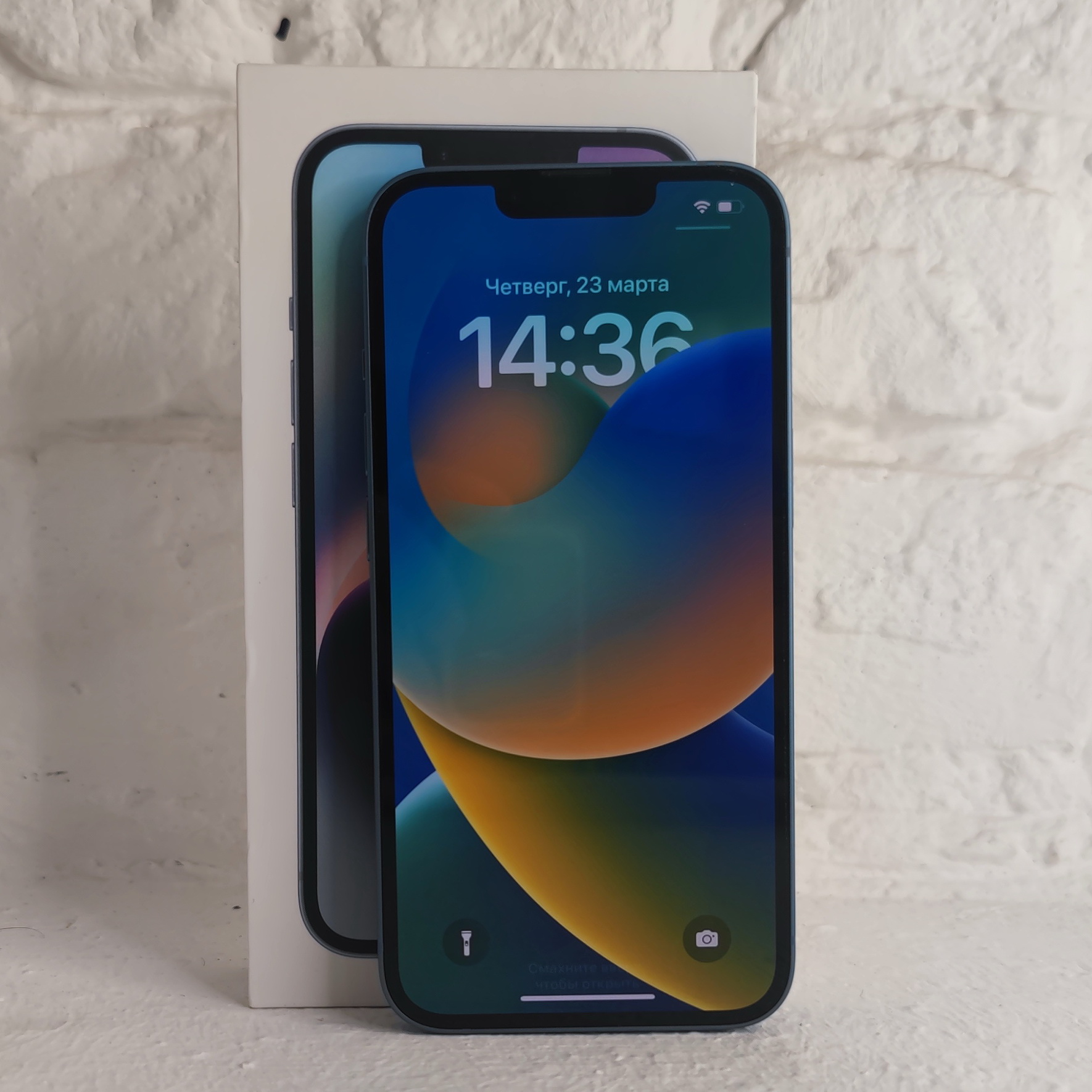 Купить iPhone 14 128gb Blue (Б\У) в Москве