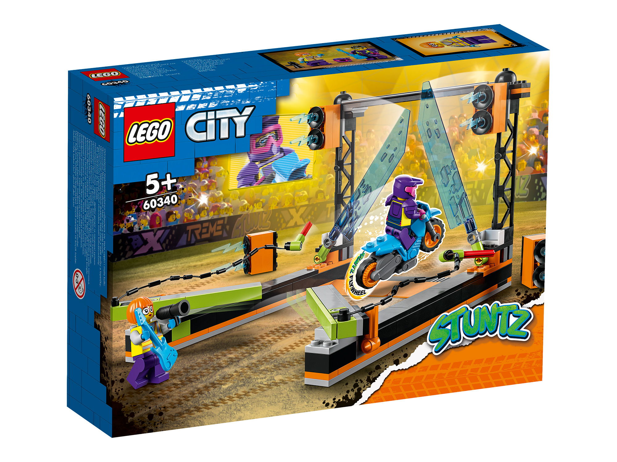 Конструктор LEGO City, Трюковое испытание «Клинок» (60340)