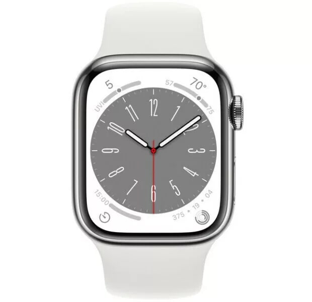 Купить Apple Watch 8 45mm Aluminium Case Silver Б/У в Москве