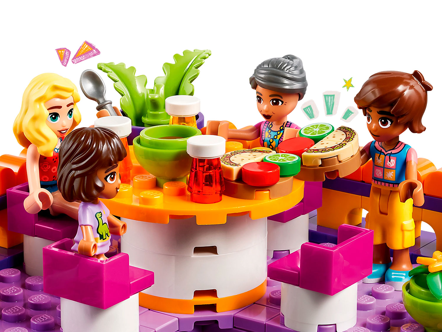 Конструктор LEGO Friends, Закусочная Хартлейк-Сити (41747)
